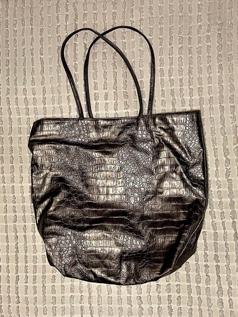 Canyon Ranch Croc-Embossed Medium Tote